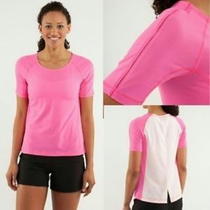 Lululemon Run Silver lining shirt